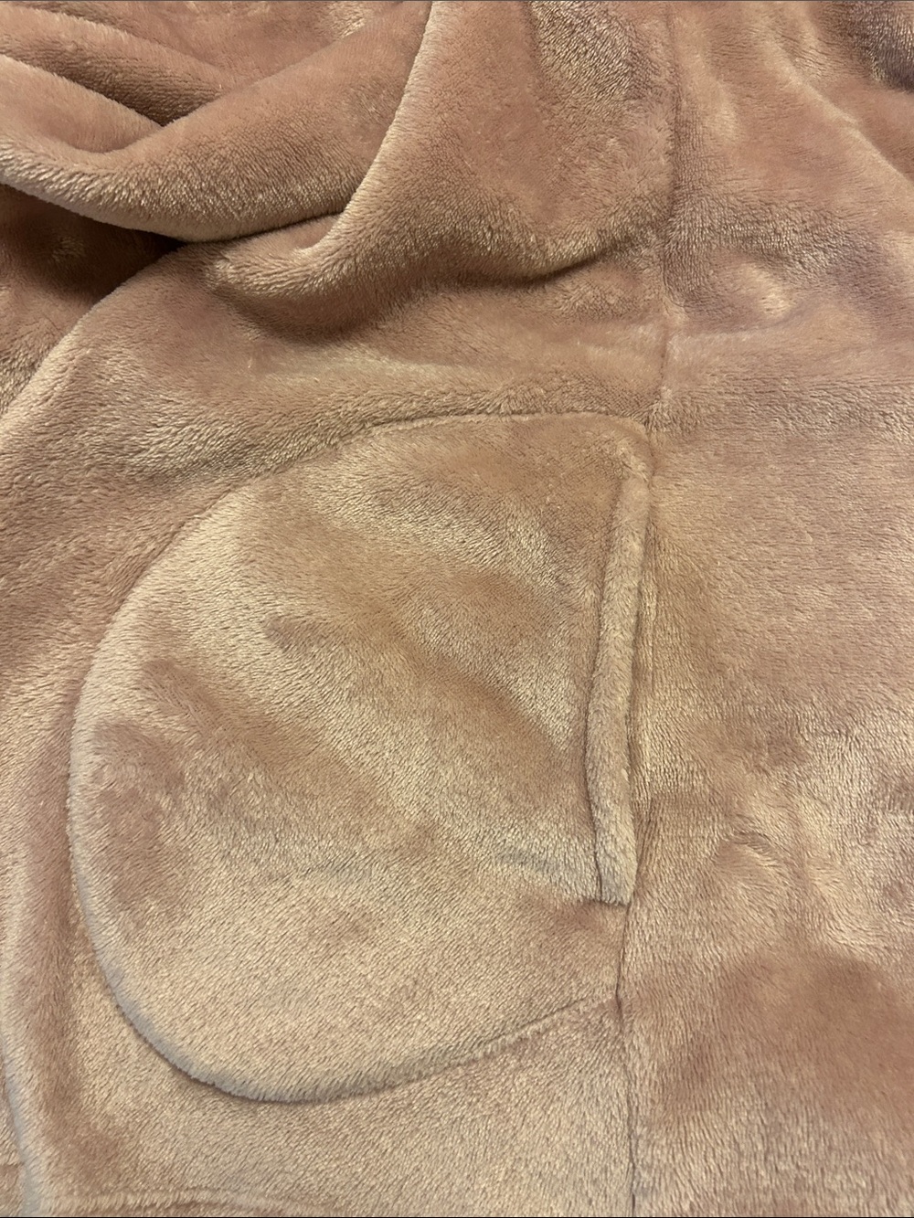 UGG Women's Plush Open-Front Teddy Jacket in Dust Pink - Picture 6 of 12
